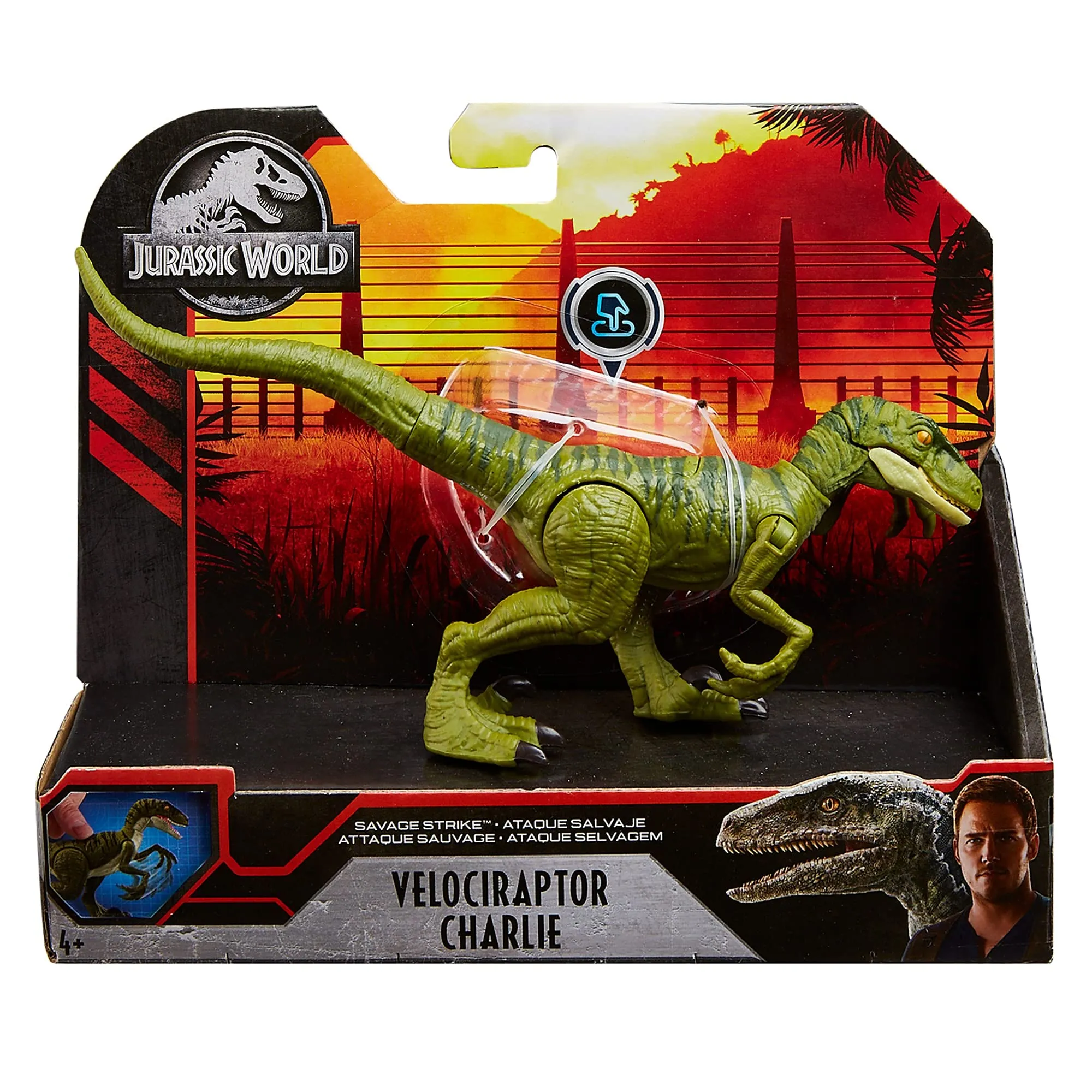 Jurassic World Savage Strike Dinosaur Figure
