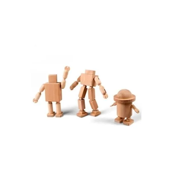 Kid Made Modern - Wooden Robot Kit