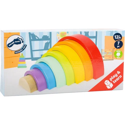 Large Rainbow Arched Building Blocks