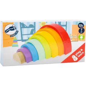 Large Rainbow Arched Building Blocks