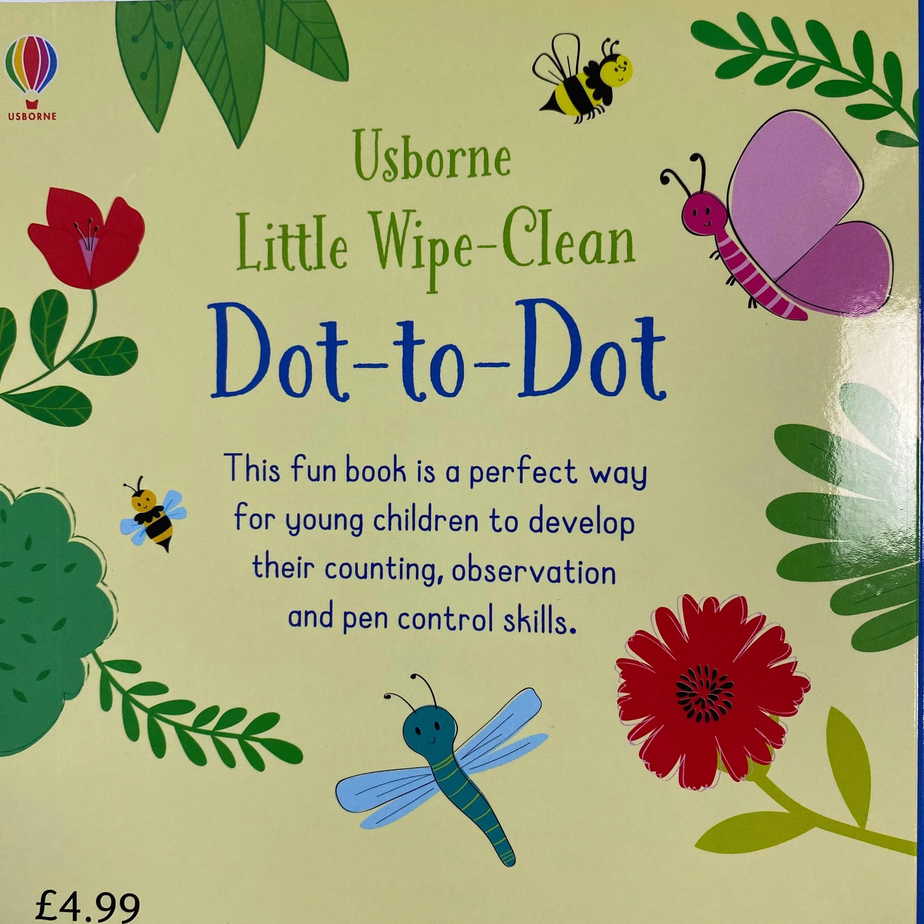 Little Wipe-Clean Dot-to-Dot