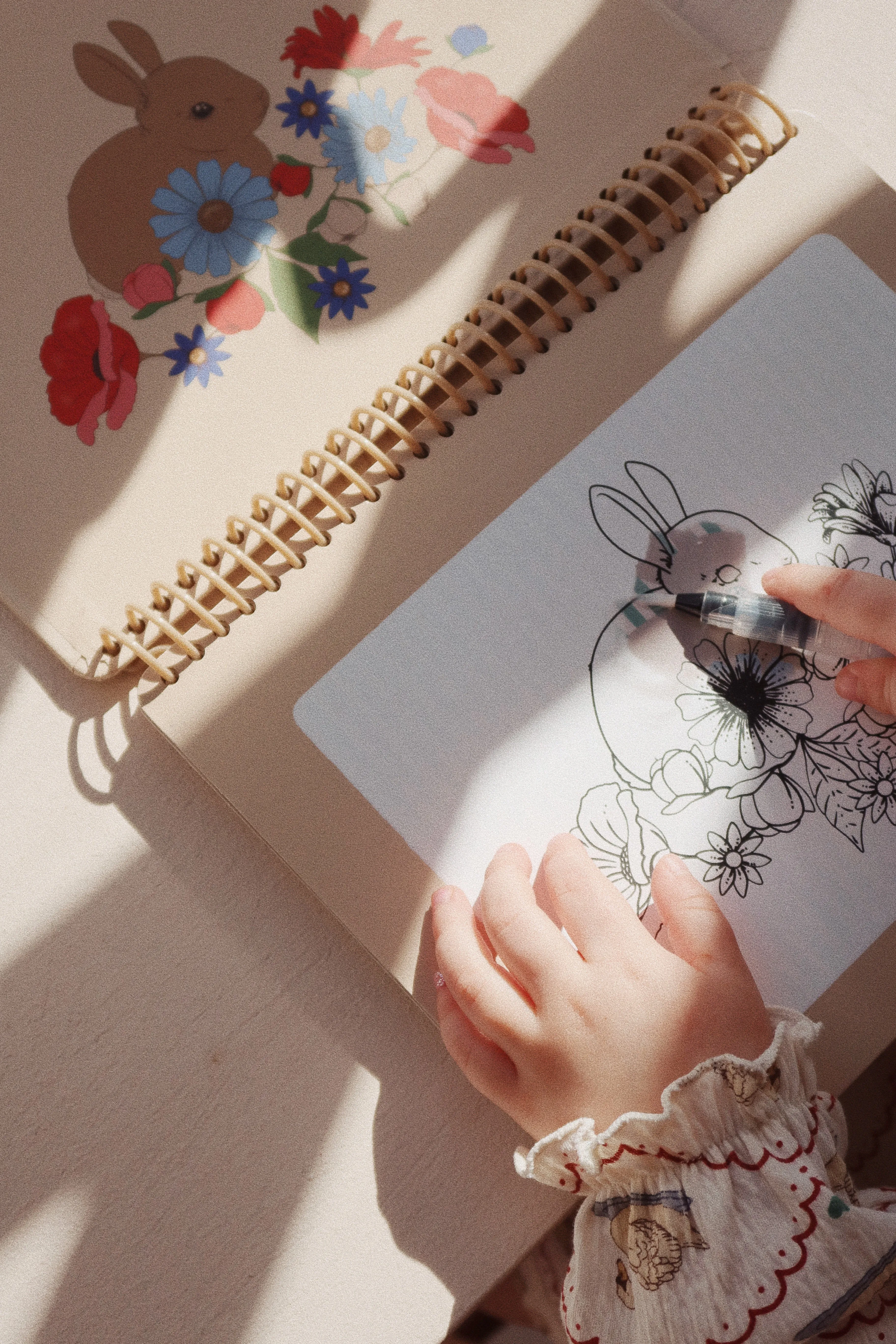 Magic Water Coloring Book - Off White