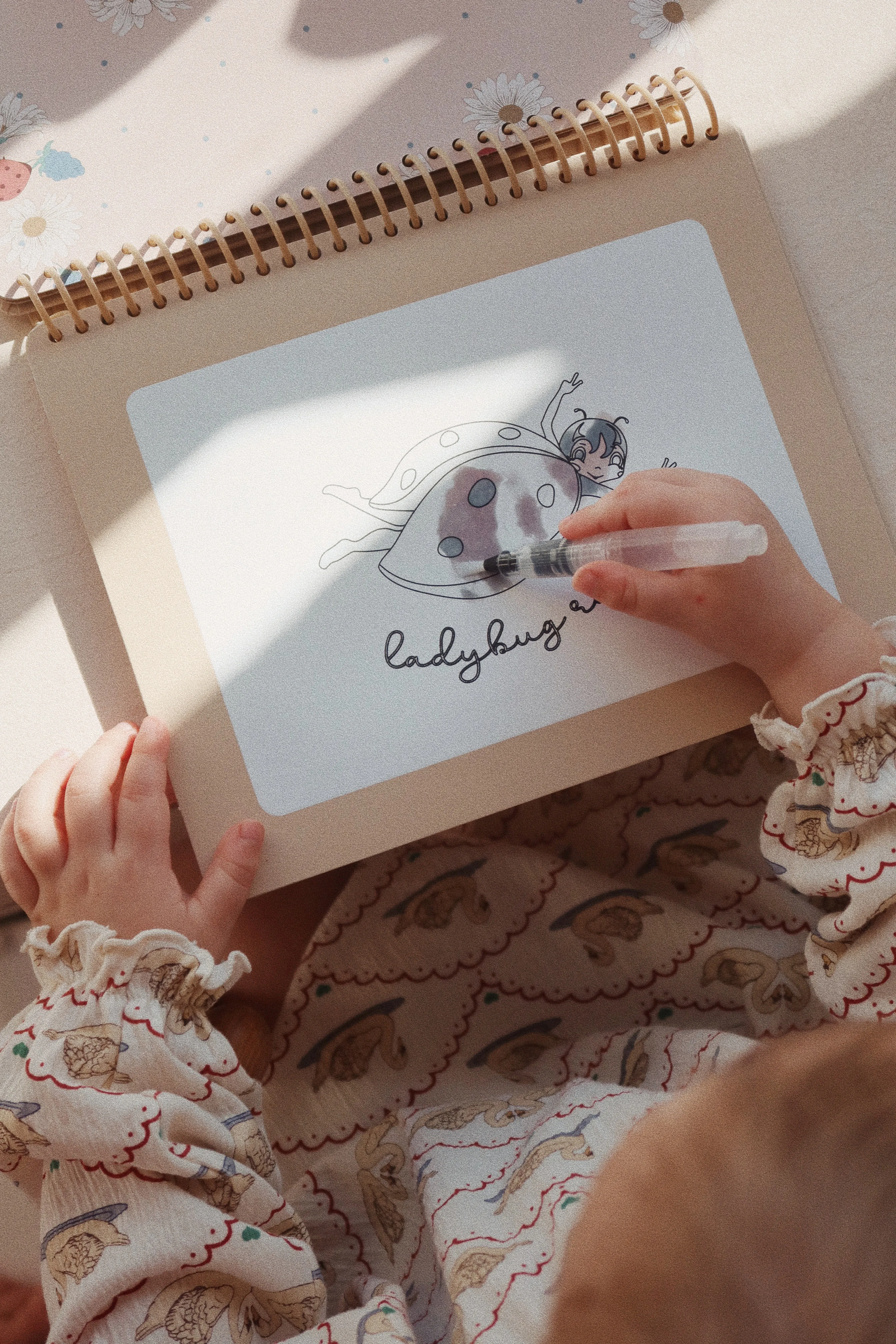 Magic Water Coloring Book - Off White