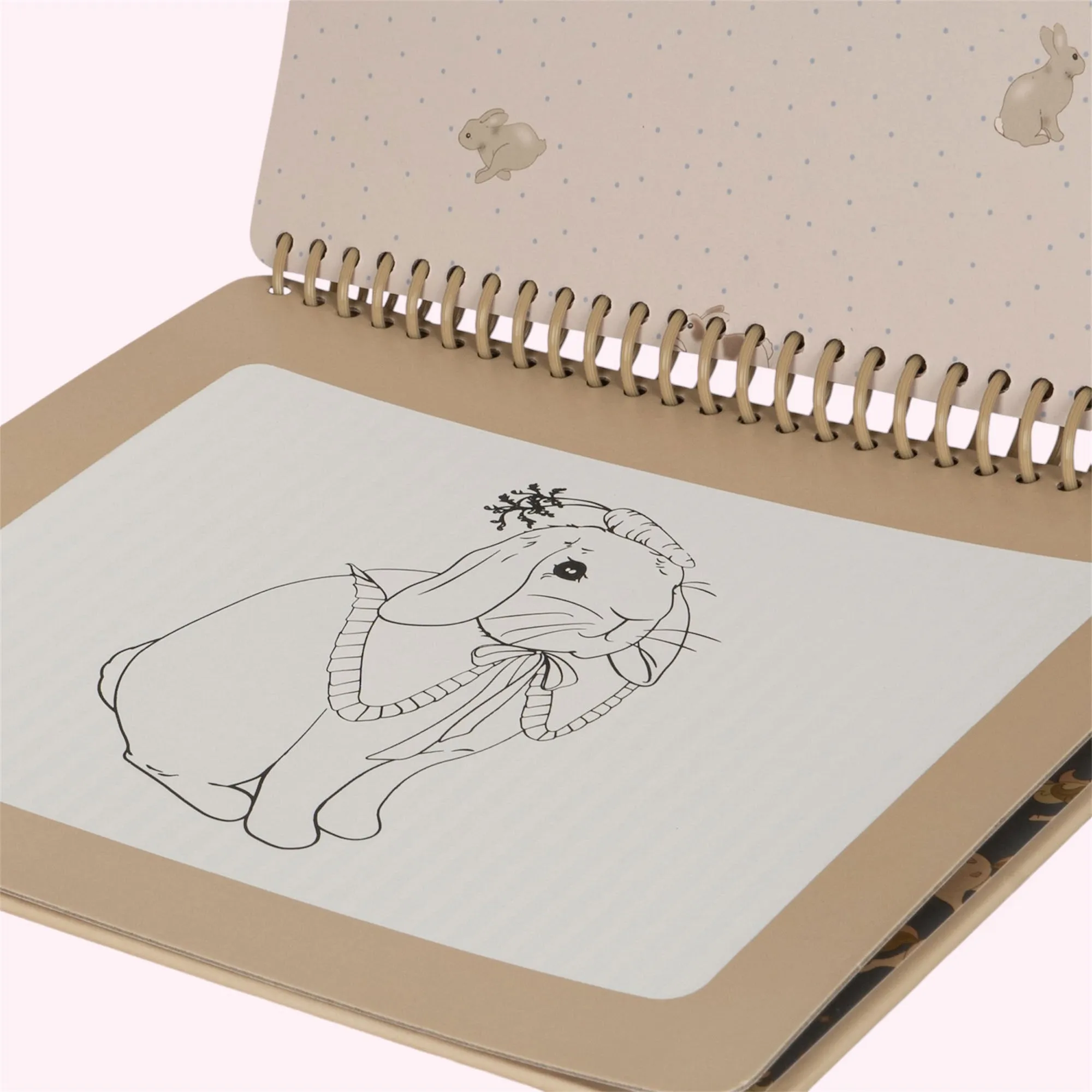 Magic Water Coloring Book - Off White