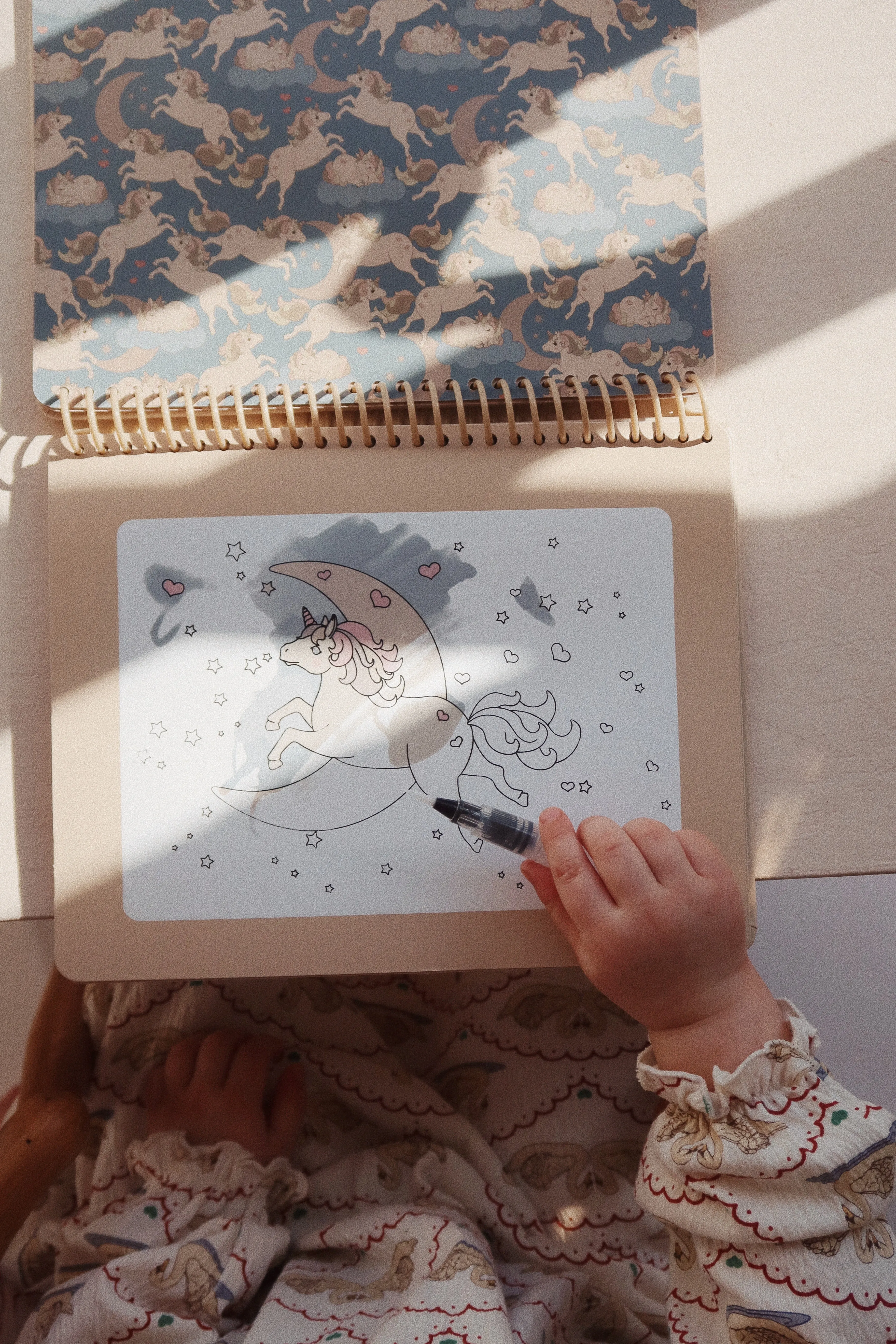 Magic Water Coloring Book - Off White