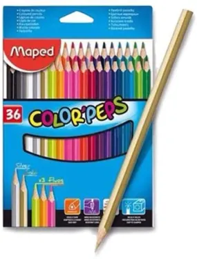 Maped Color Peps Pencils - (36 Pcs)