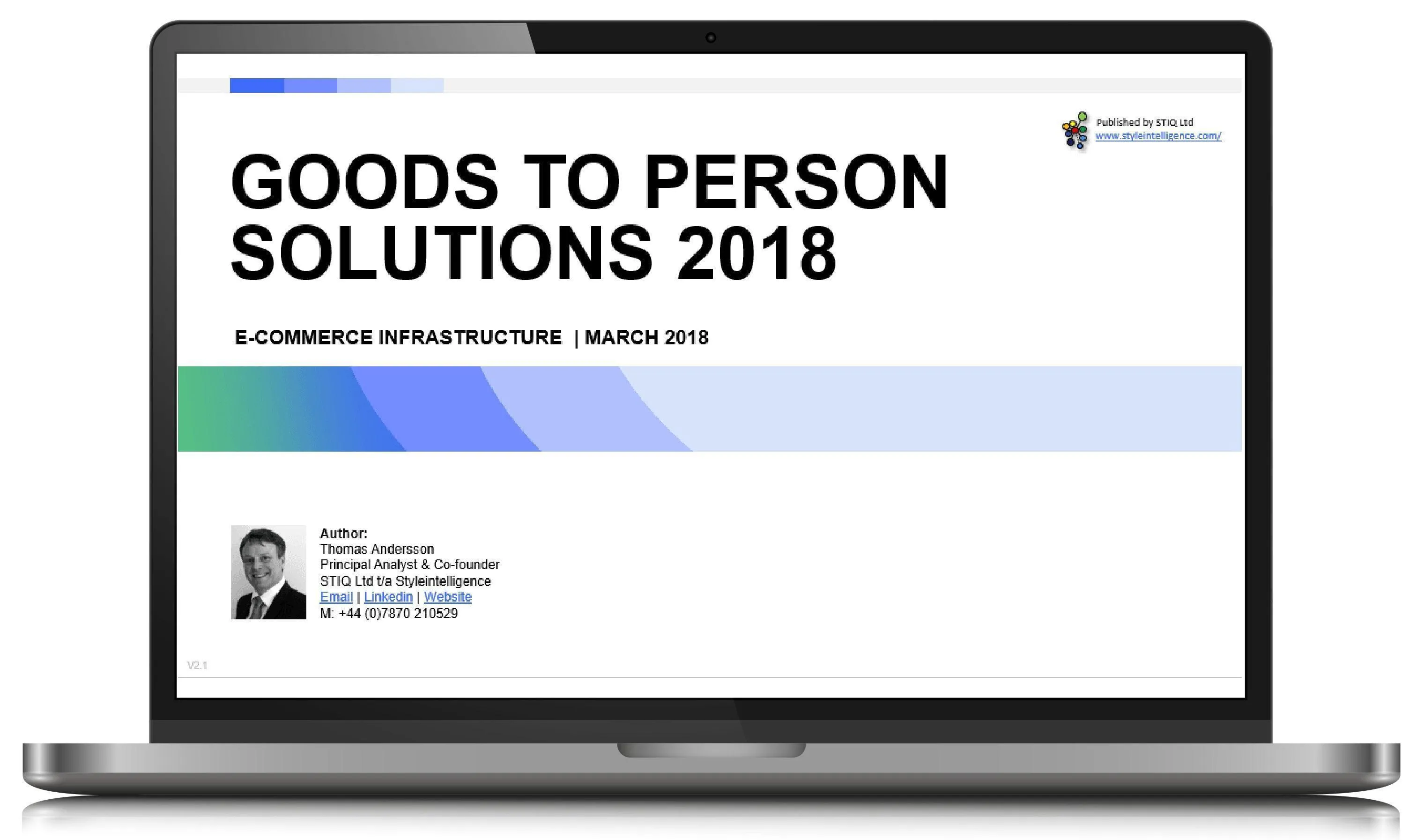 Market Report: Goods-to-Person Ecommerce Fulfilment Robotics 2018