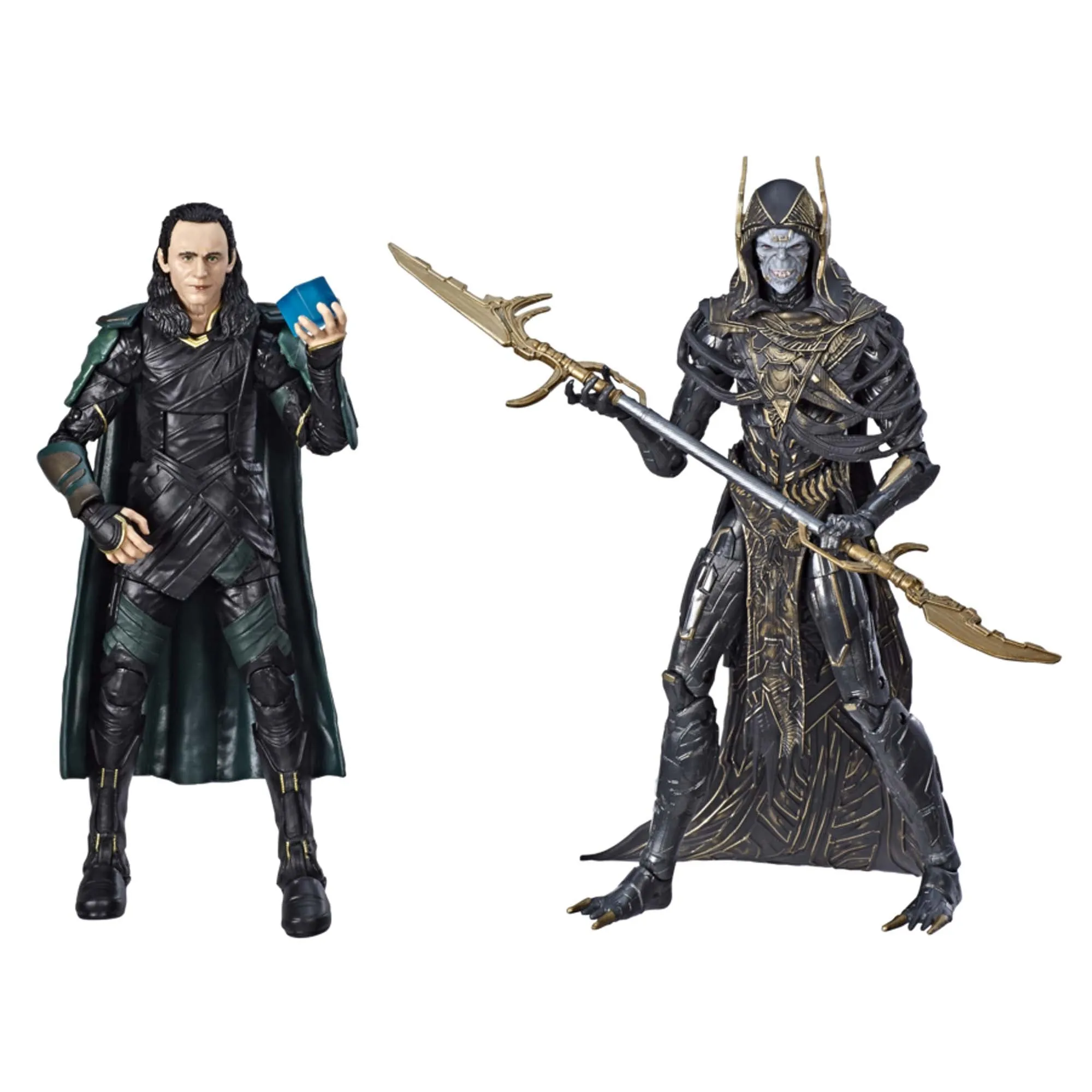 Marvel Legends Avengers Infinity War Loki & Corvus Glaive 2 Pack Action Figure Exclusive