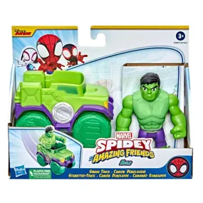 Marvel Spidey and his Amazing Friends Hulk Smash Truck