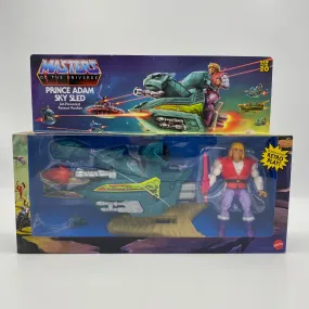 Masters of the Universe Origins Prince Adam Sky Sled boxed 5.5” action figure & vehicle (2020) Mattel