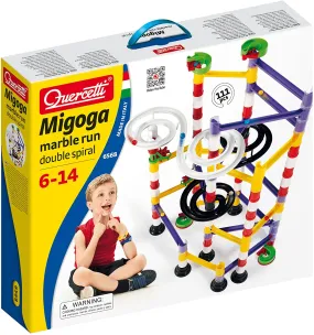 Migoga Double Spiral Marble Run