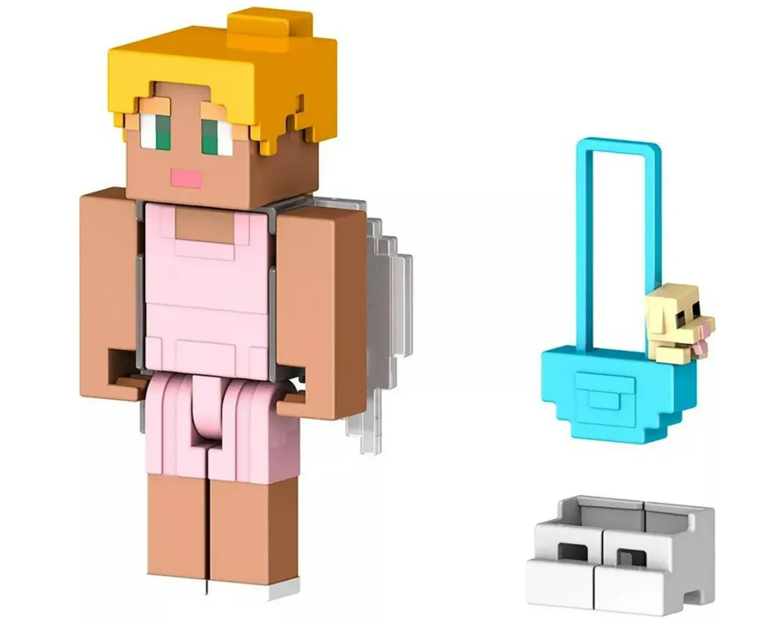 Minecraft Creator Series Figure Puppy Purse