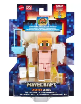 Minecraft Creator Series Figure Puppy Purse