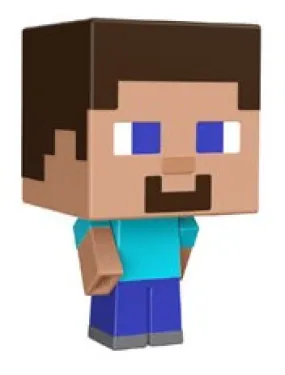 Minecraft Mob Head Minis Steve Figure