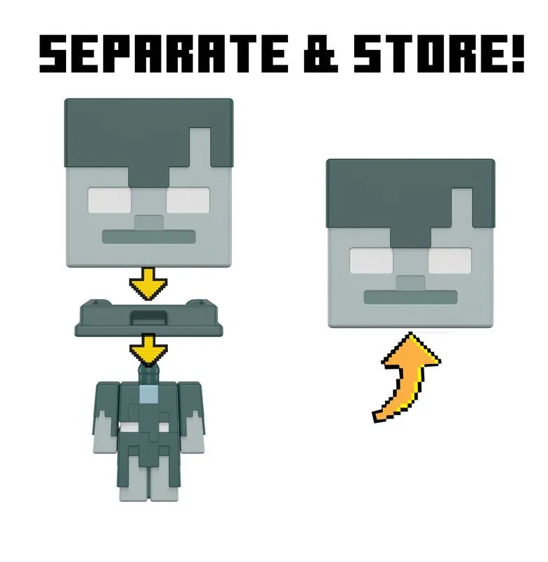 Minecraft Mob Head Minis Stray Figure