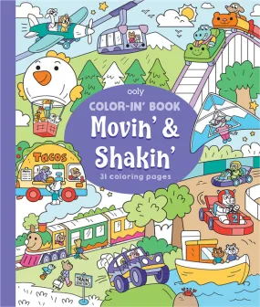 Movin' & Shakin' Coloring Book