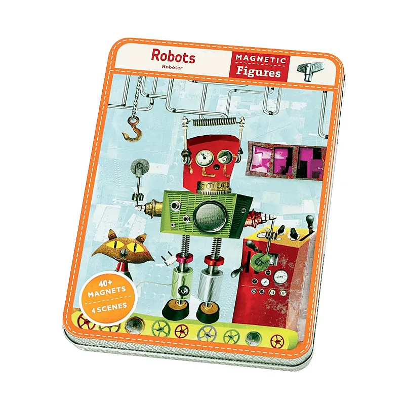 Mudpuppy - Robots Magnetic Set