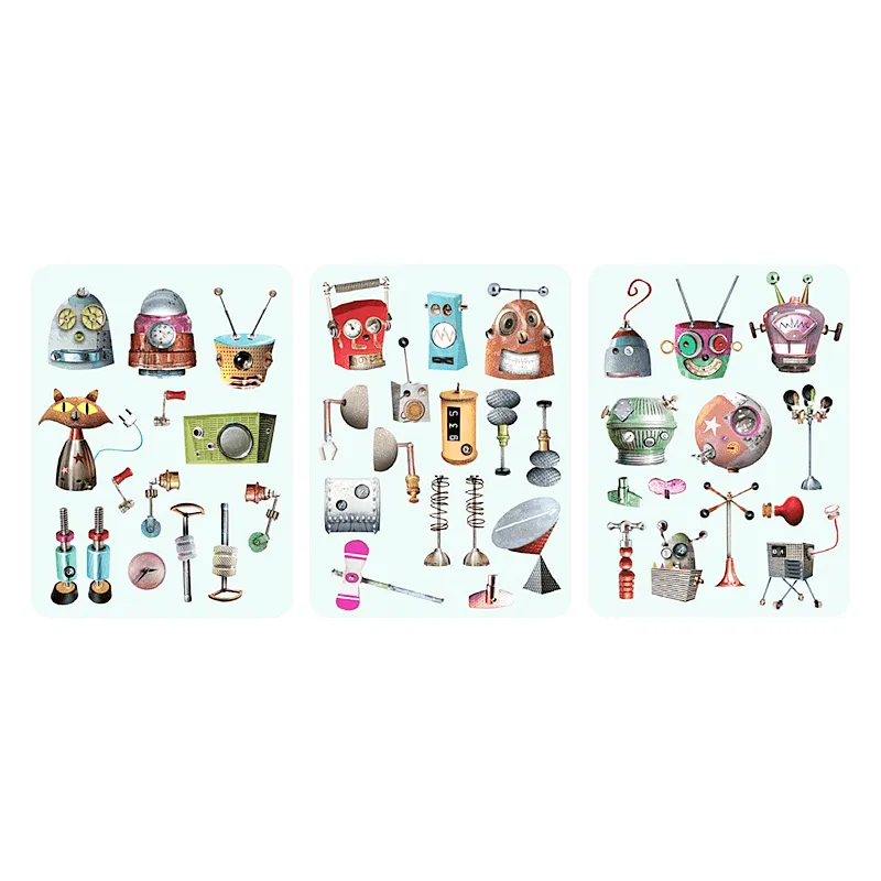 Mudpuppy - Robots Magnetic Set