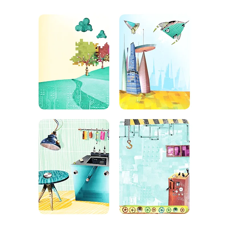 Mudpuppy - Robots Magnetic Set