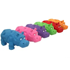 Multipet 8" Latex Origami Hippo: Pick Your Color