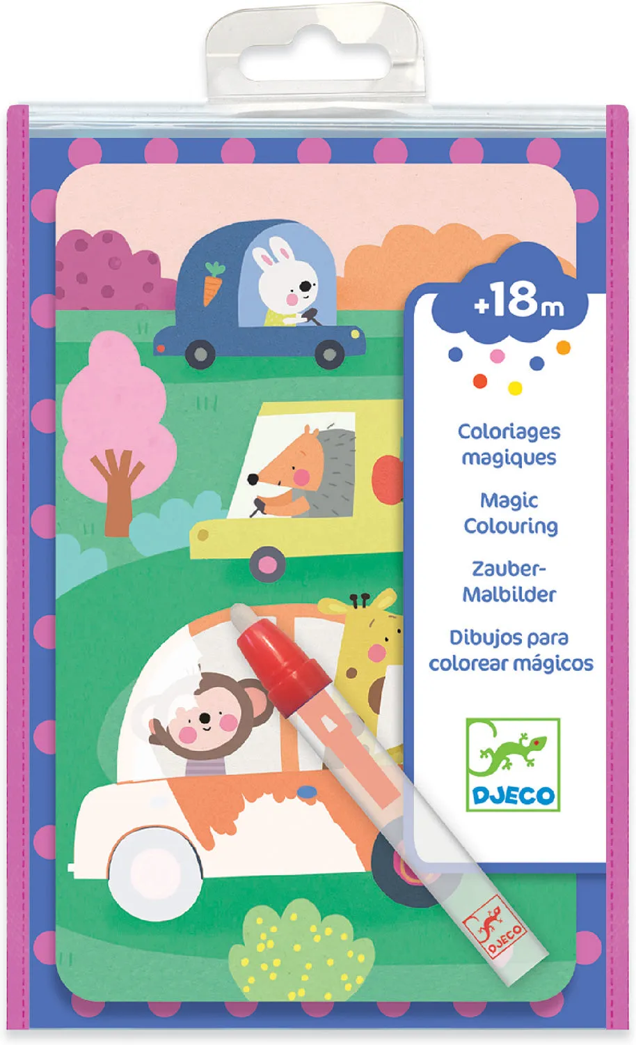 On the Road Magic Coloring