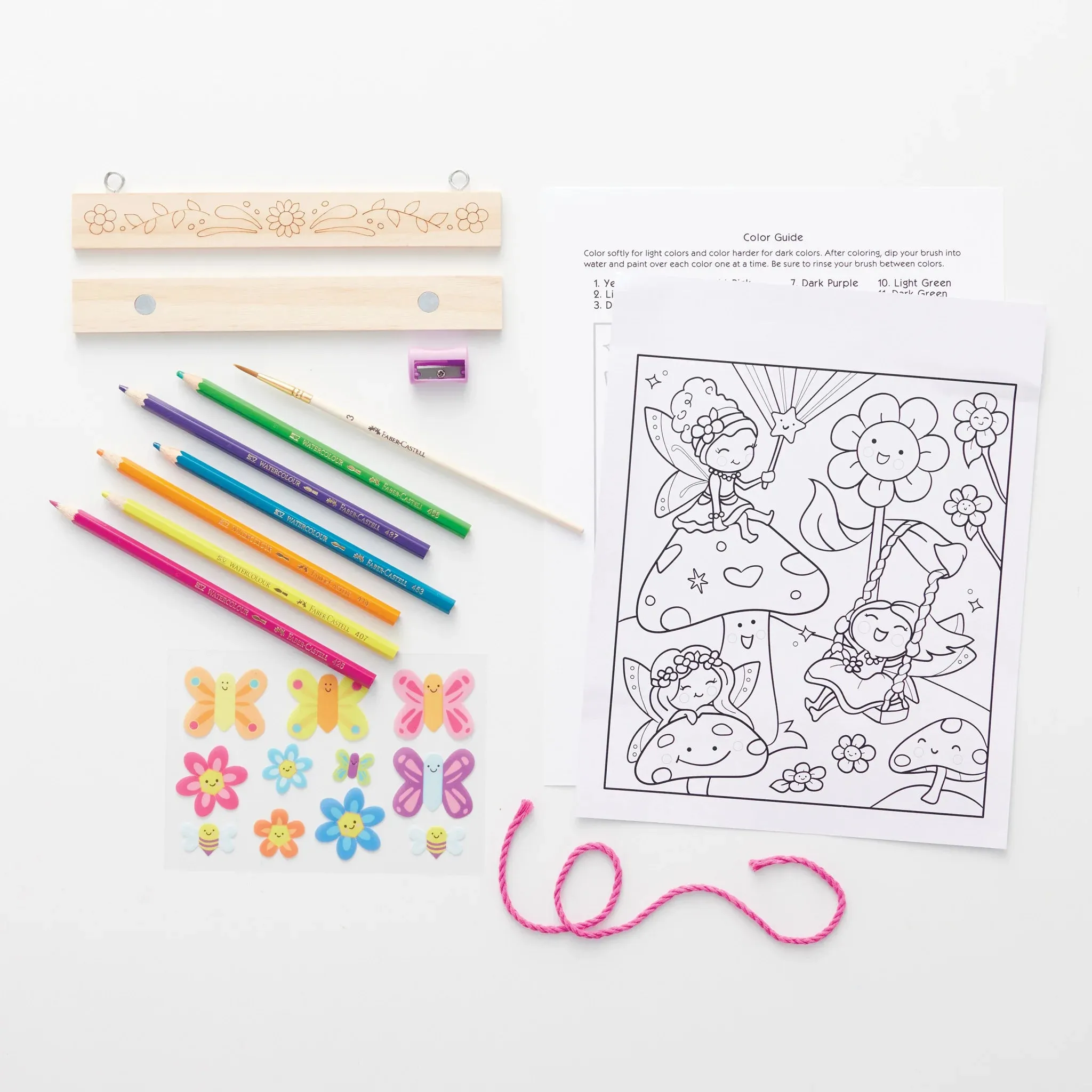 Paint by Number Fairy Friends Wall Art
