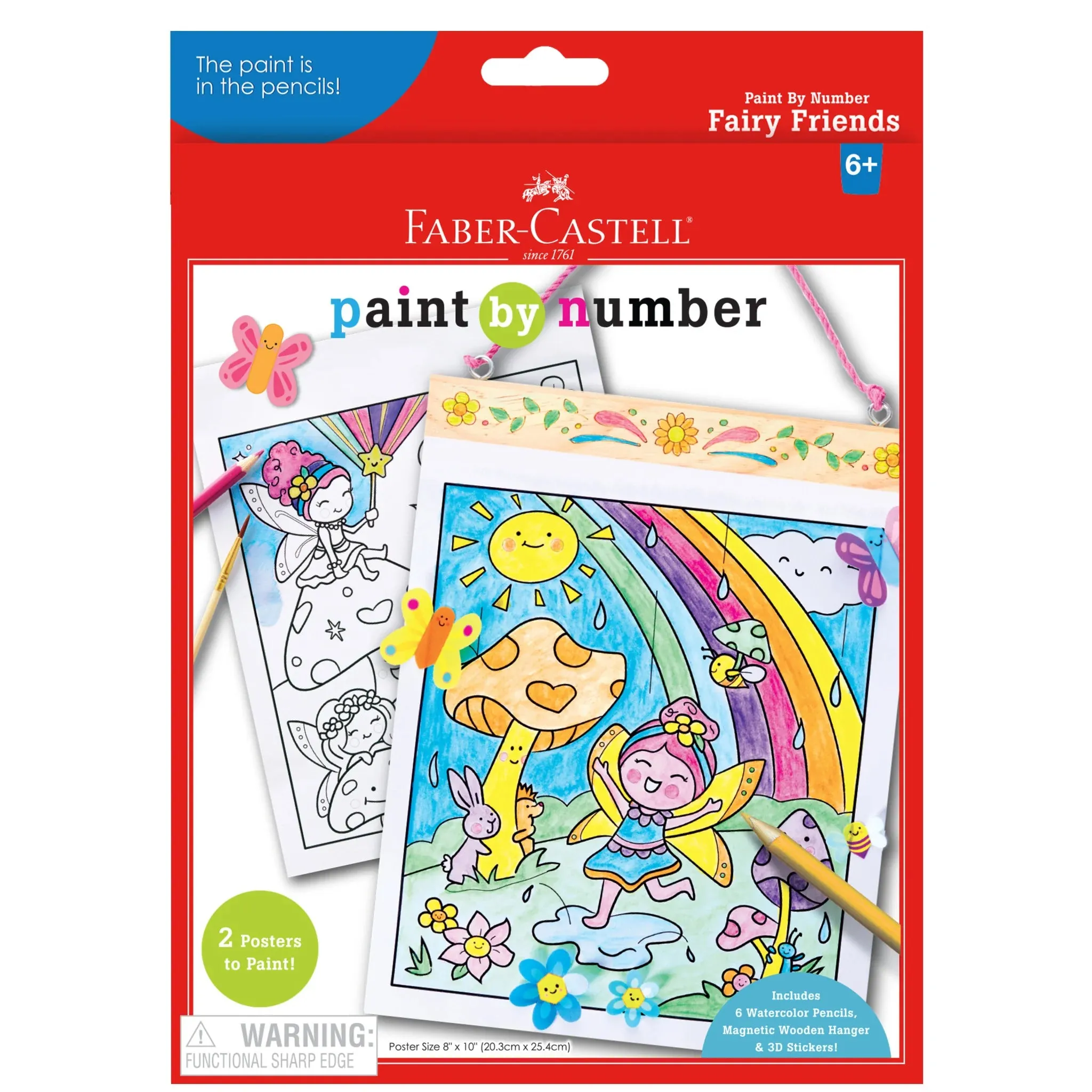 Paint by Number Fairy Friends Wall Art