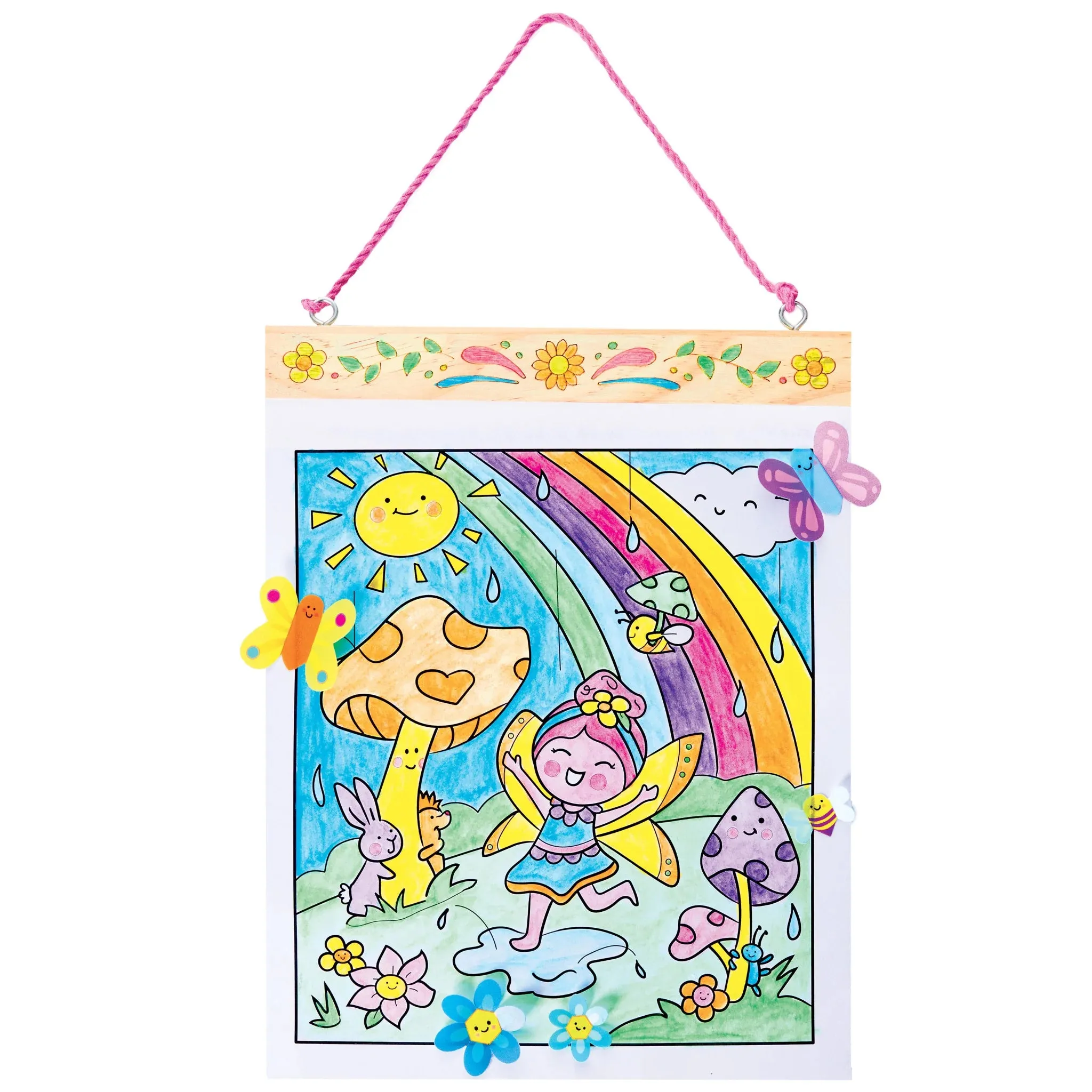 Paint by Number Fairy Friends Wall Art