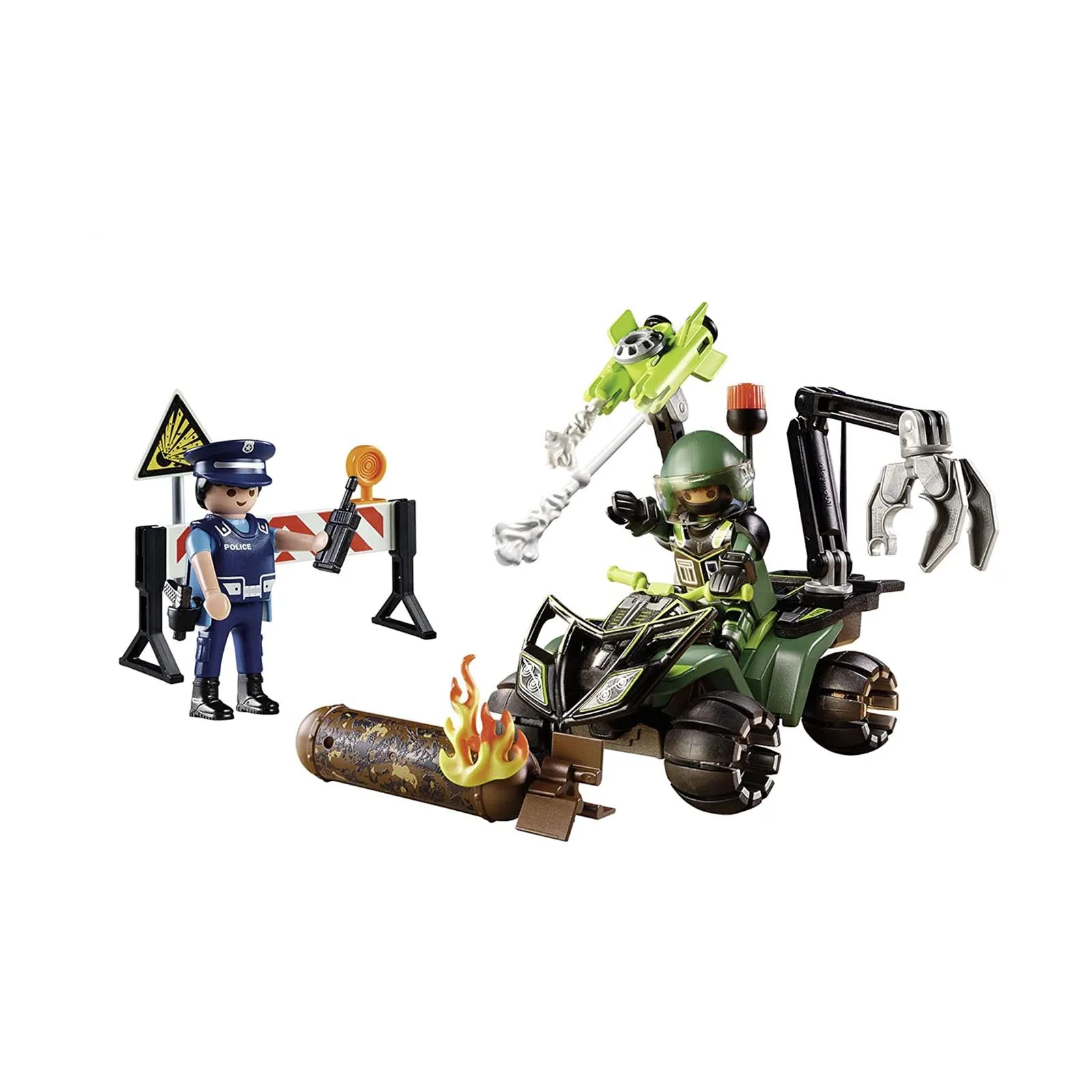 Playmobil City Action Starter Pack Police Training Building Set 70817