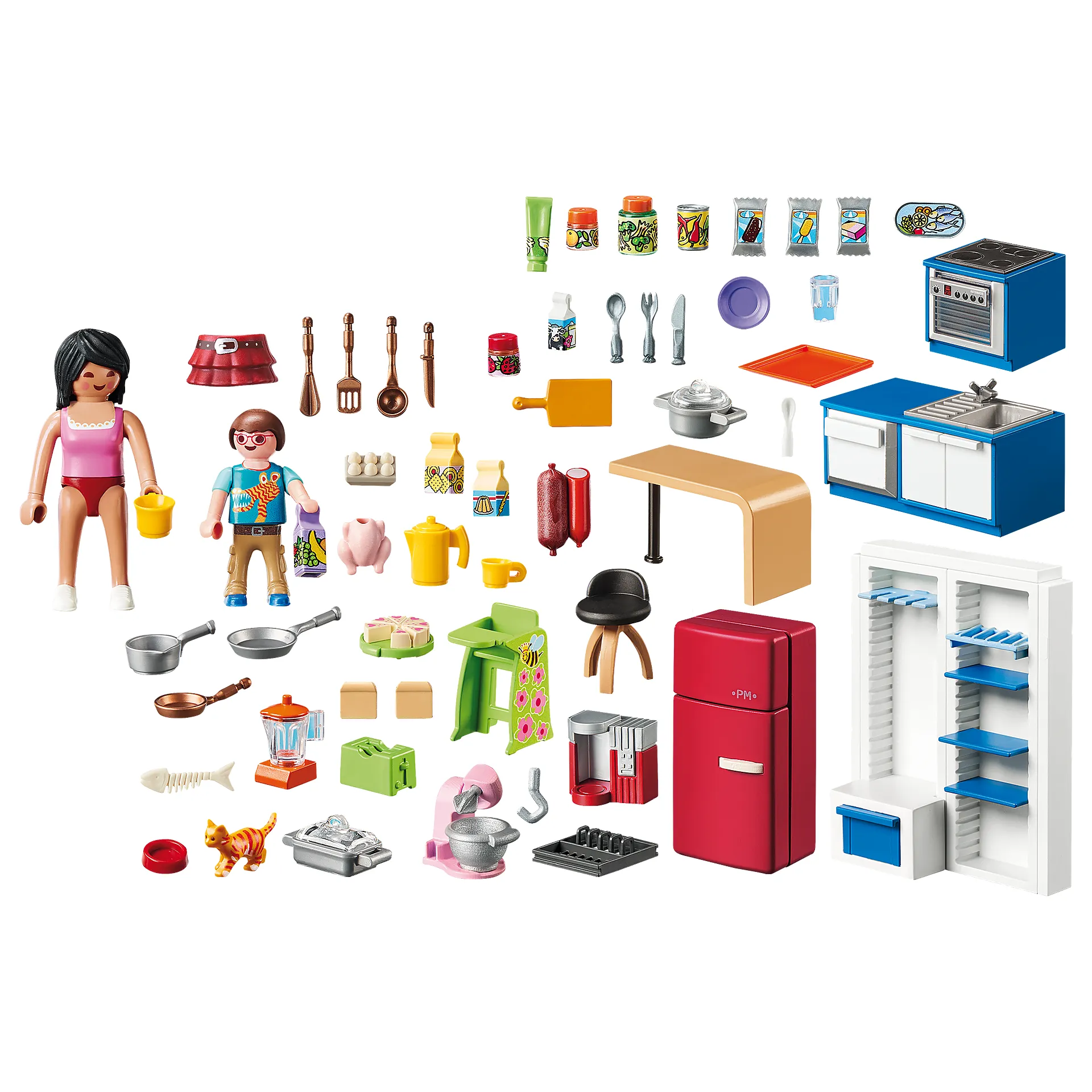 Playmobil Dollhouse Family Kitchen