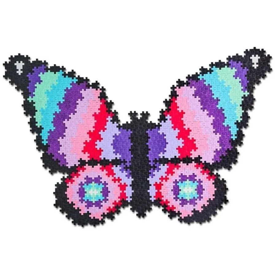 Plus-Plus Blocks - Puzzle By Number Butterfly 800 Pieces