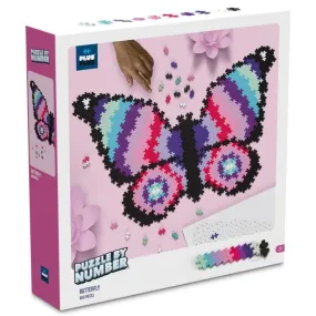 Plus-Plus Blocks - Puzzle By Number Butterfly 800 Pieces