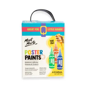 Poster Paints 6pc x 60ml (2 US fl.oz)