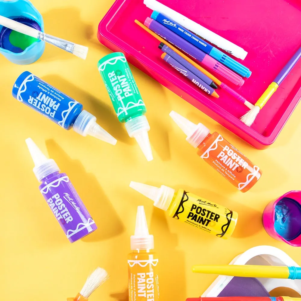 Poster Paints 6pc x 60ml (2 US fl.oz)