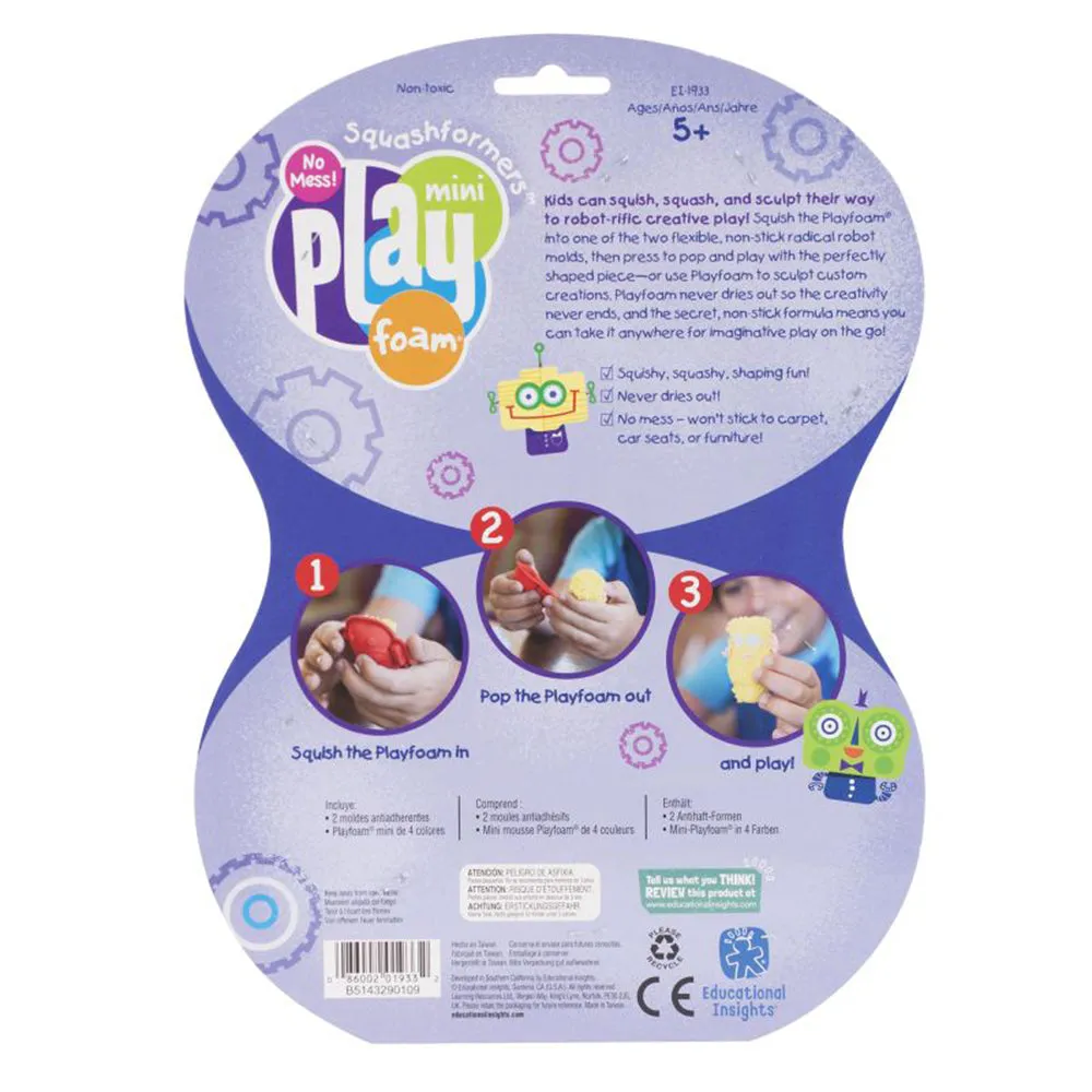 Robot-Themed Playfoam Squashformers Sculpting Set