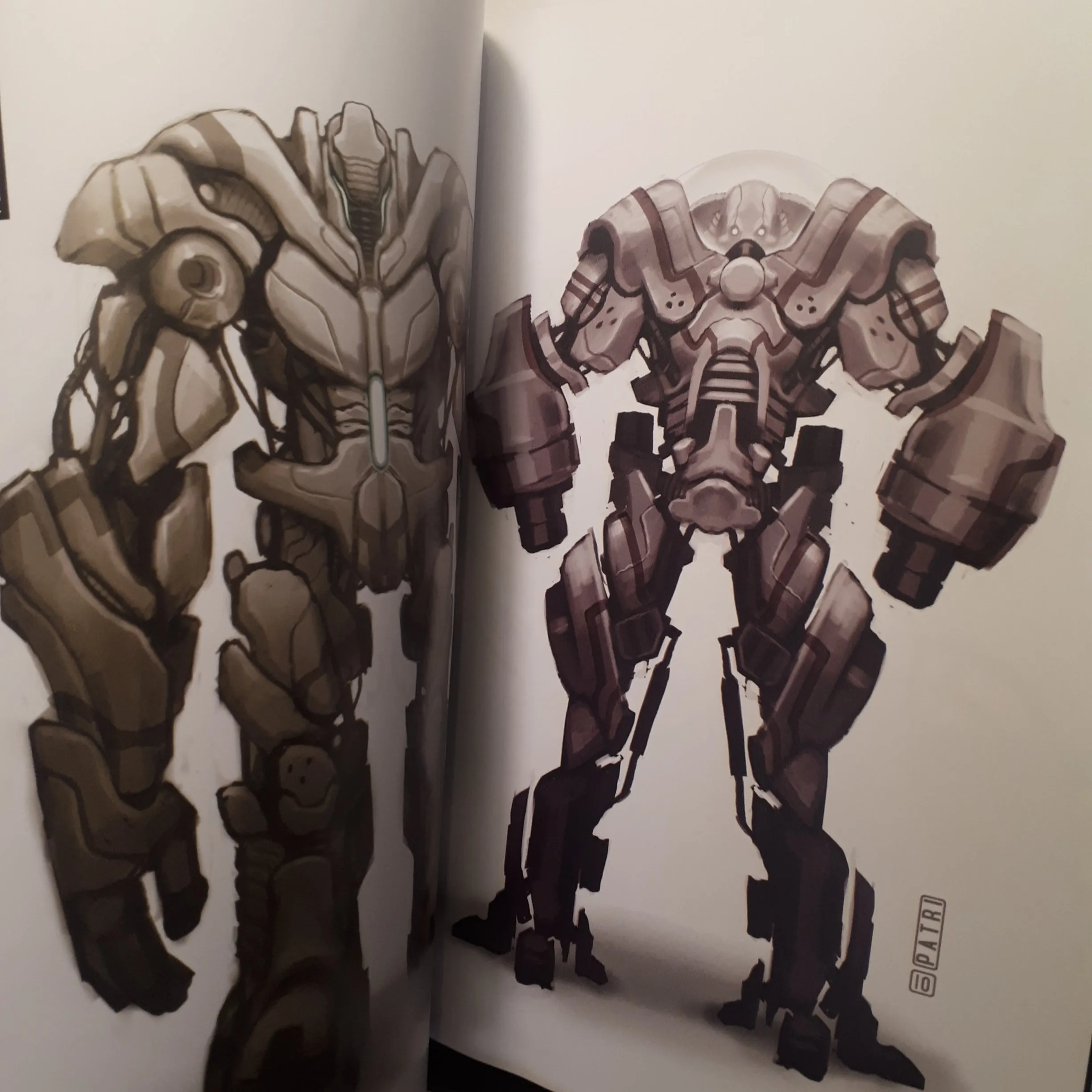 Shuffle: Robots Mech Concept Art Sketchbook