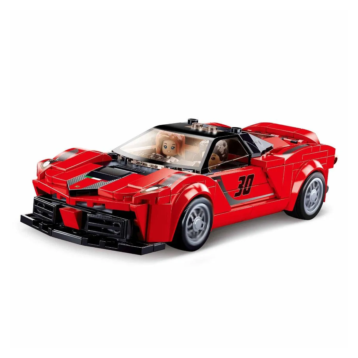 Sluban Racing Car - Red, Building Blocks For Ages 8 