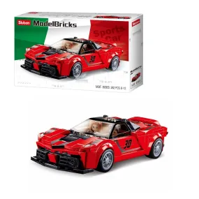 Sluban Racing Car - Red, Building Blocks For Ages 8 