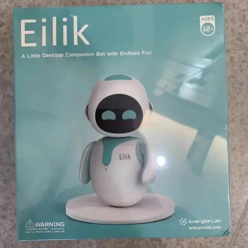 Smart Robot Ai Interactive Robots Emo Accompany Spanish Voice Electronic Toys Mini Desktop Compatible for Android Ios