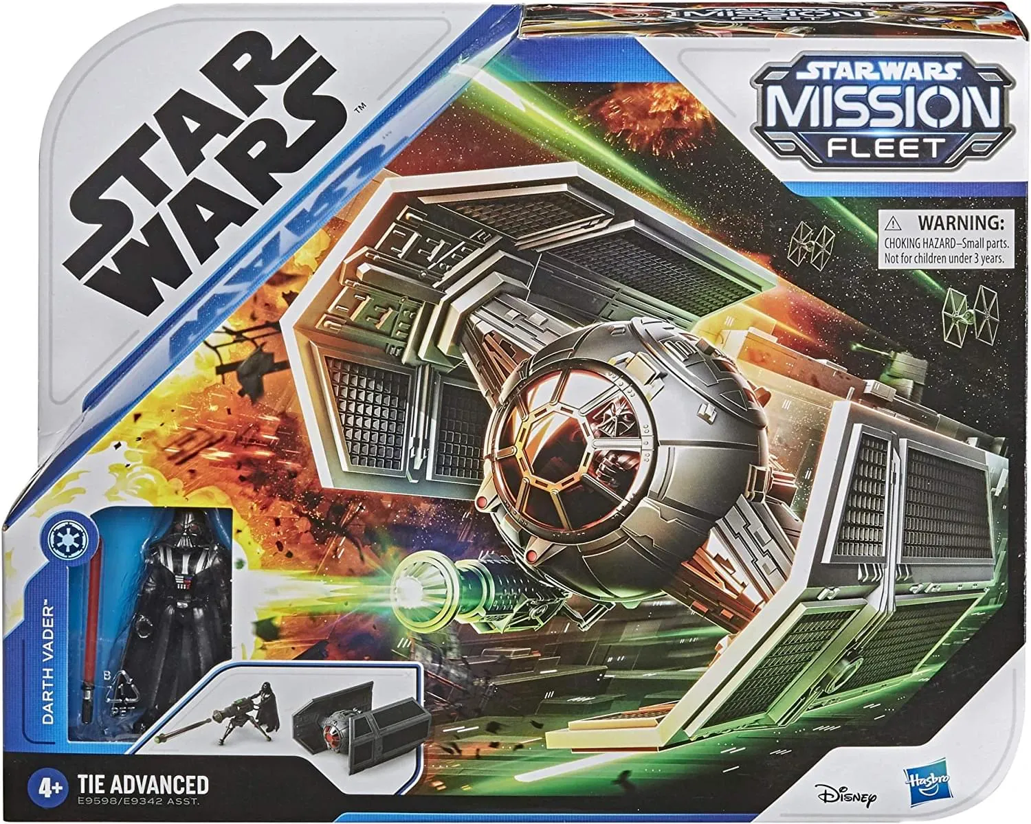Star Wars Mission Fleet Darth Vader TIE Advanced