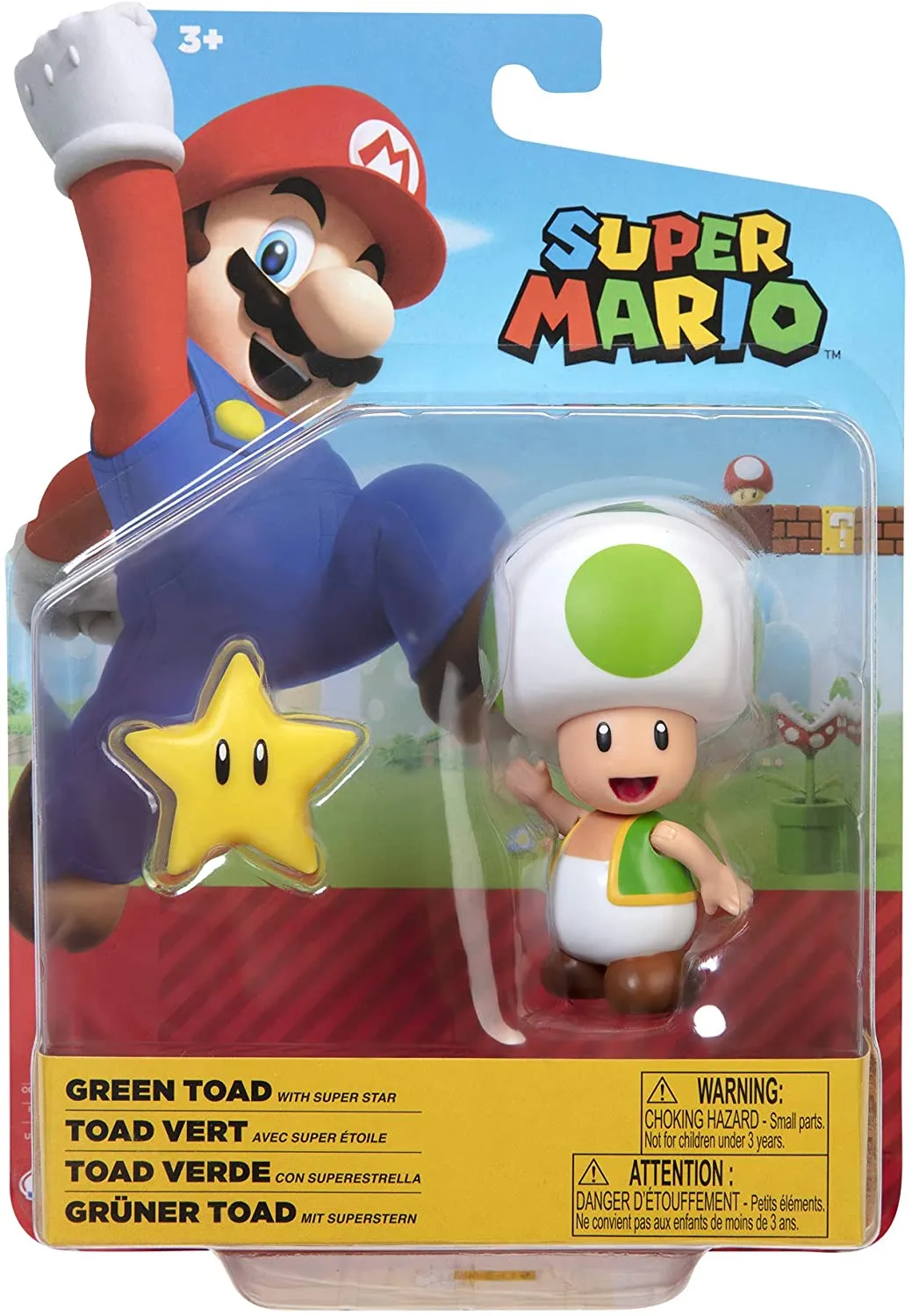 SUPER MARIO Action Figure Playset 4 Inch Assortment
