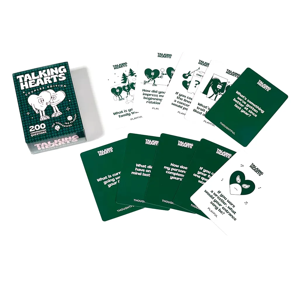 TALKING HEARTS COUPLES CONVERSATION CARD GAME