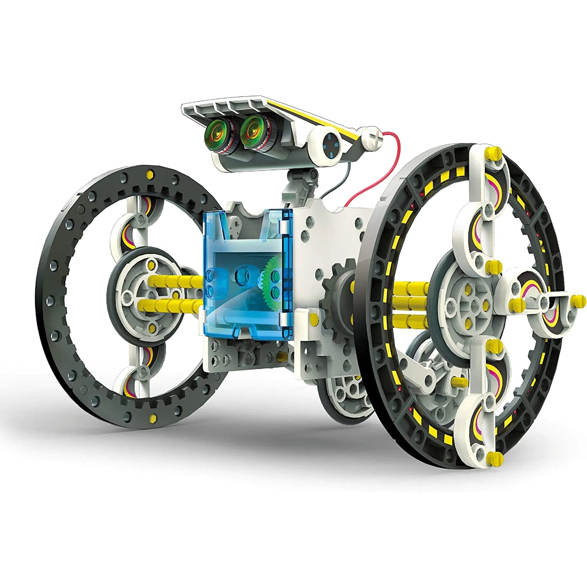 Terra Teach Tech SolarBot.14, Transforming Solar Robot Kit, STEM Learning Toys for Kids 10 