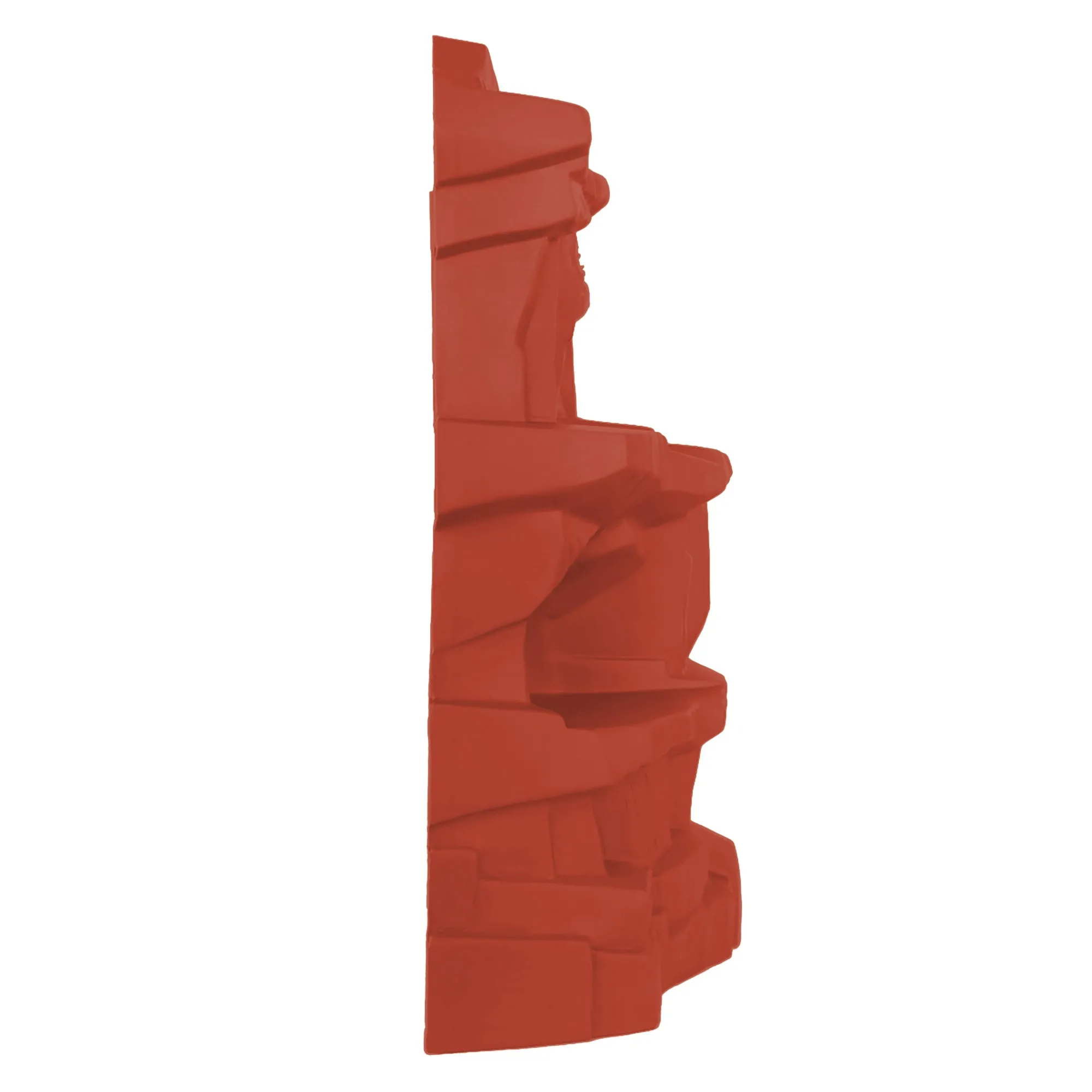 TimMee Battle Mountain Scenery - Rust Red Figure Display & Play Terrain US Made