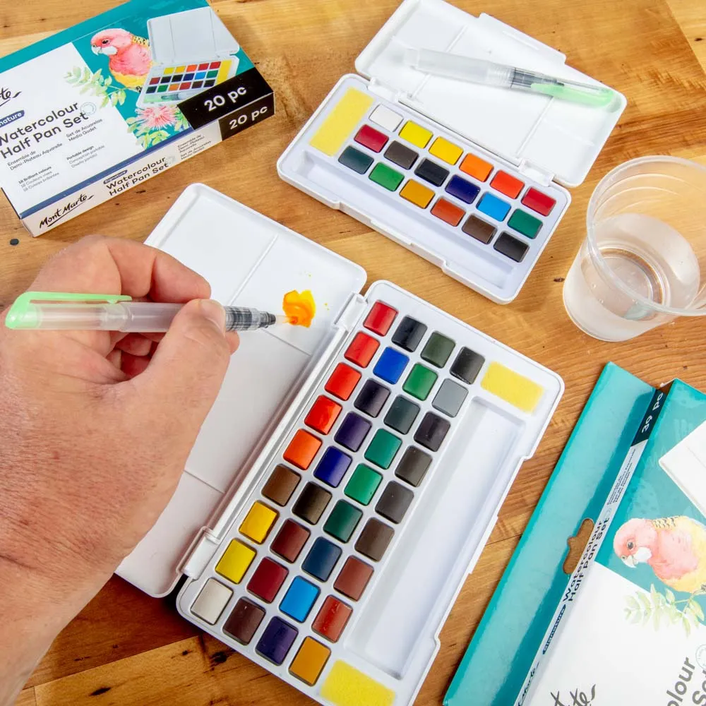 Watercolour Half Pan Set Signature 20pc