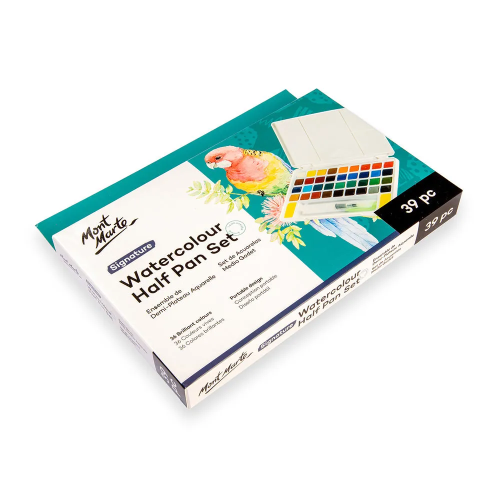 Watercolour Half Pan Set Signature 39pc