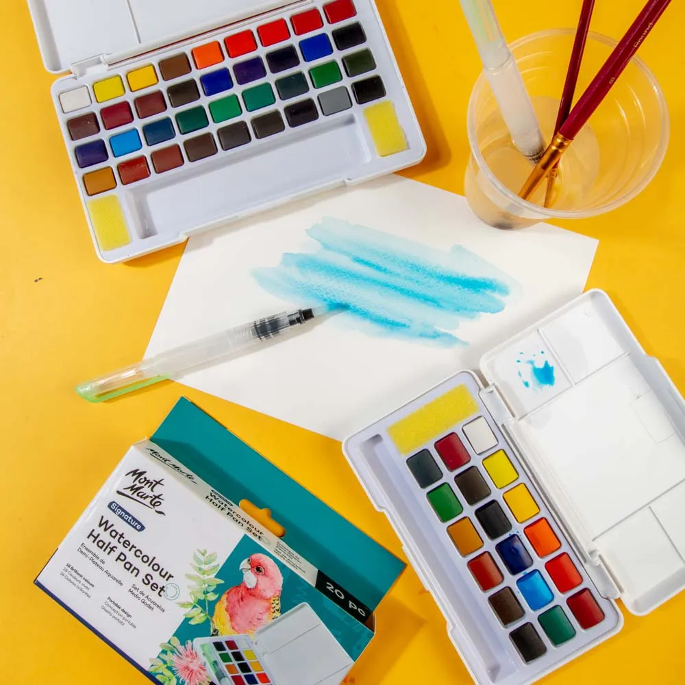 Watercolour Half Pan Set Signature 39pc