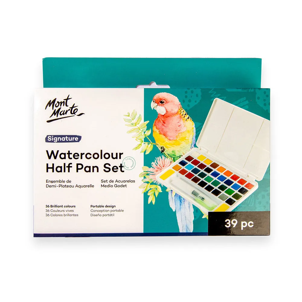 Watercolour Half Pan Set Signature 39pc