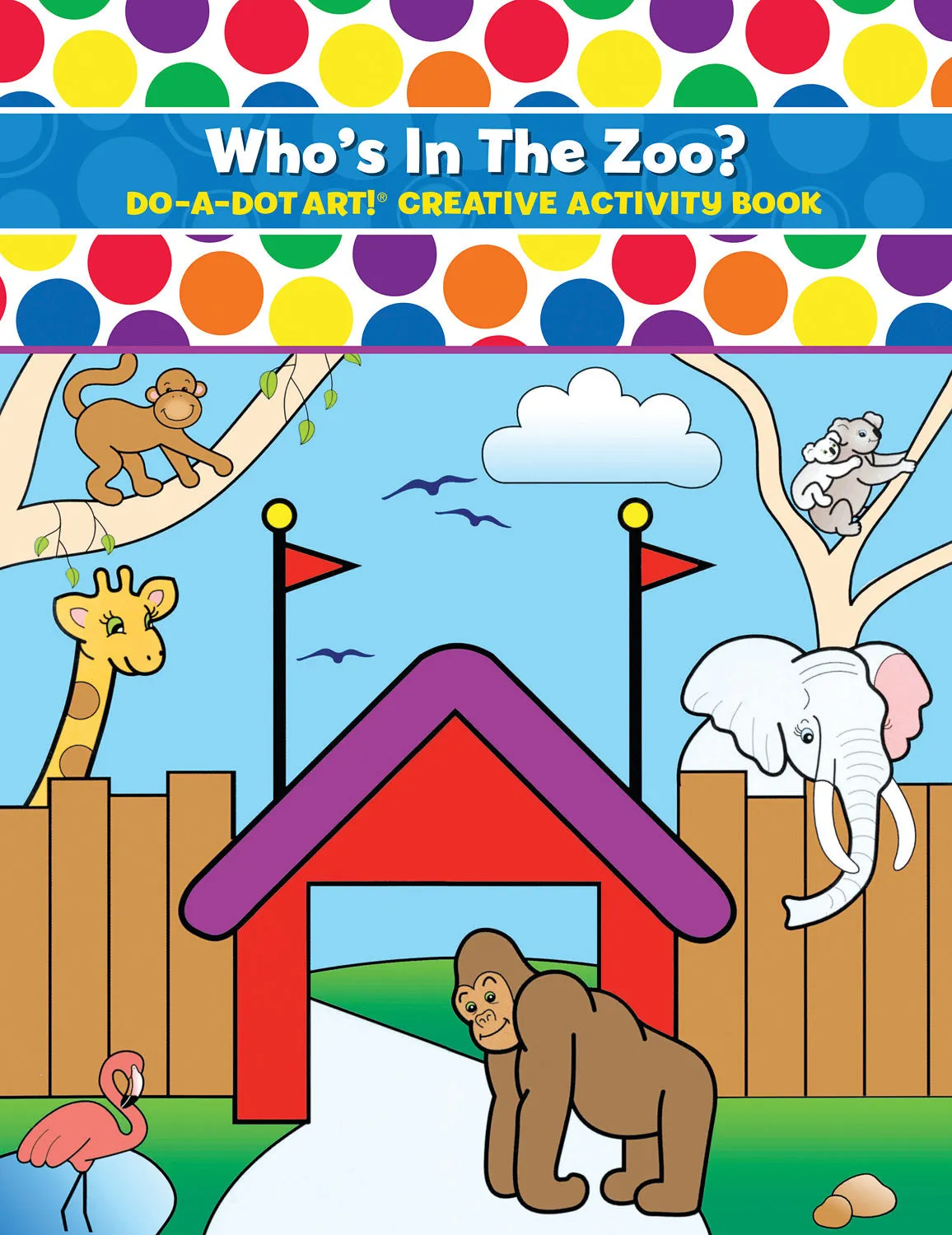 Who's In The Zoo Coloring Book