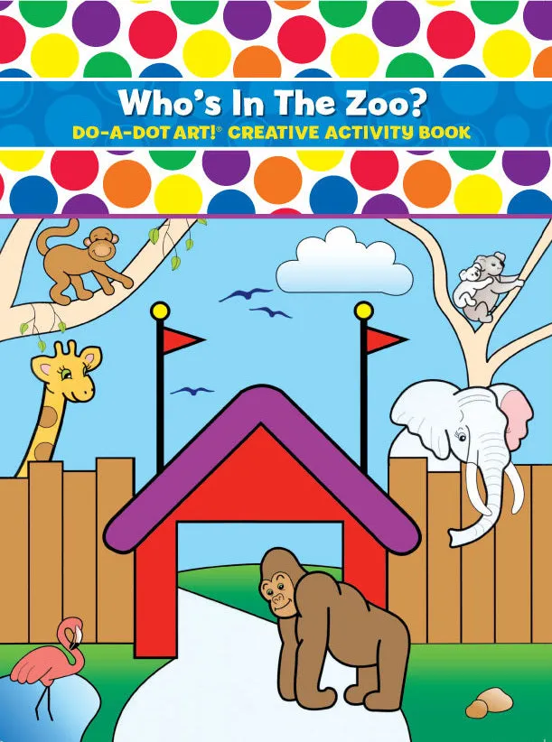 Who's In The Zoo Coloring Book